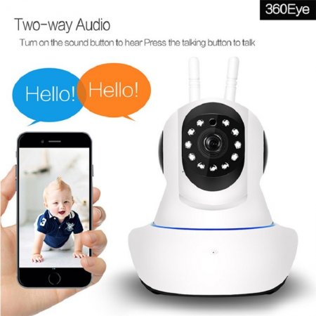 Best Price 360eye Mobile APP Remote WiFi Wireless Hidden CCTV Robot P2p IP Camera