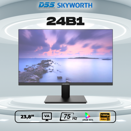 Màn hình máy tính 24B1 Skyworth 23.8 inch Full HD 75Hz VA