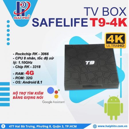 Smart Box Safelife T9 4K